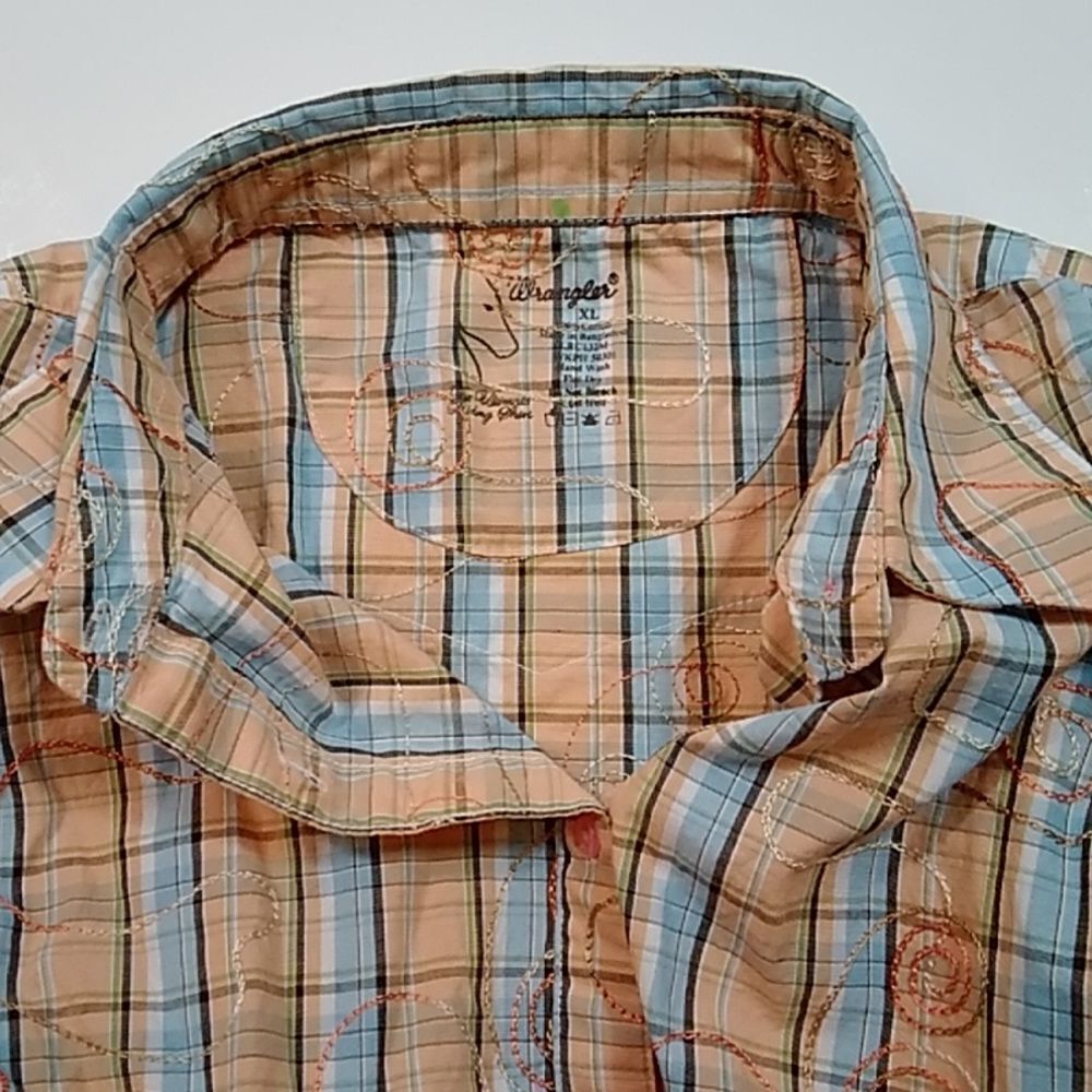 Wrangler Cowboy Embroidery Unisex Blouses Size XL Unisex